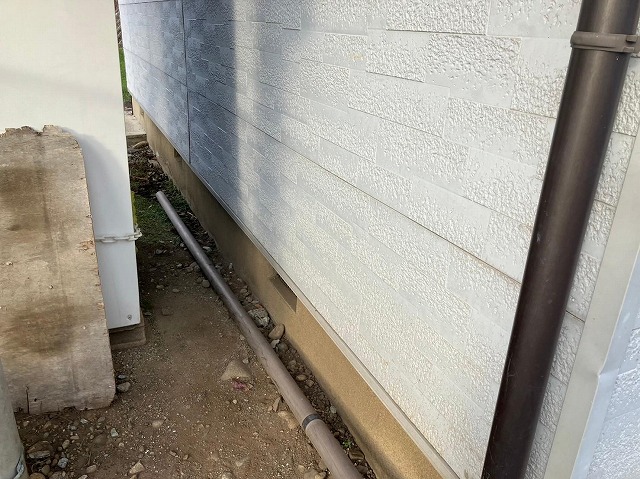 笛吹市　雨樋工事